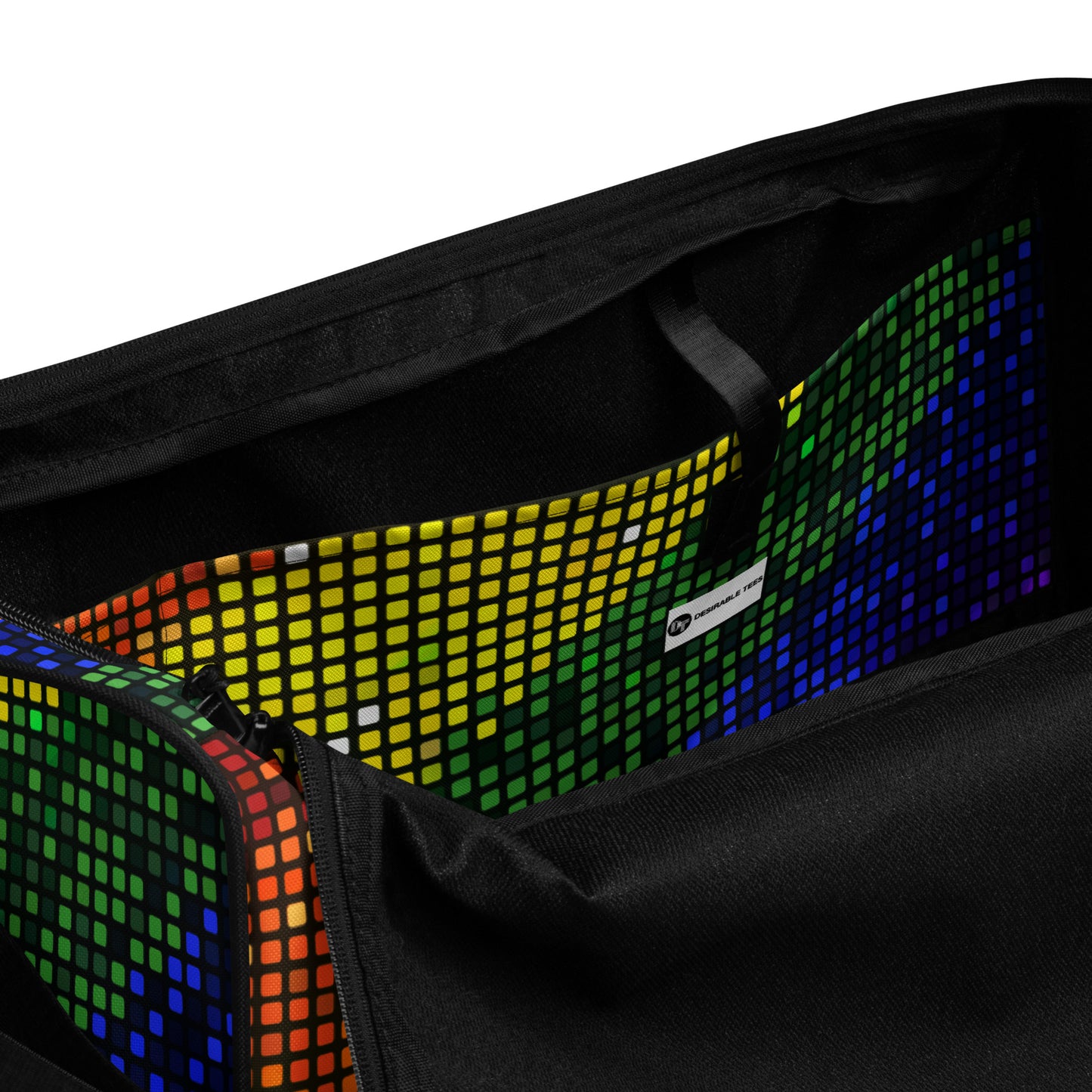 Pride 2024 Rainbow Duffle Bag Multicoloured Bag All-Over Print Unisex Duffle Bag