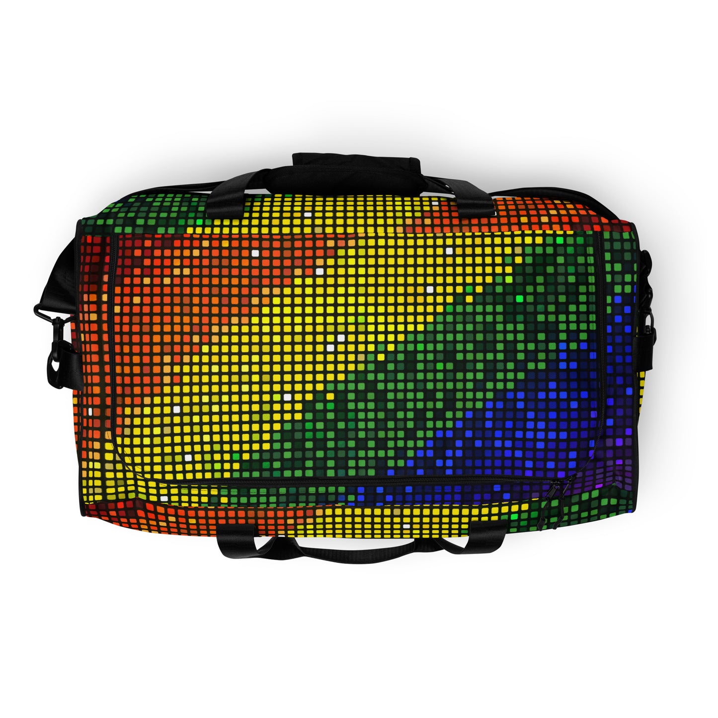 Pride 2024 Rainbow Duffle Bag Multicoloured Bag All-Over Print Unisex Duffle Bag