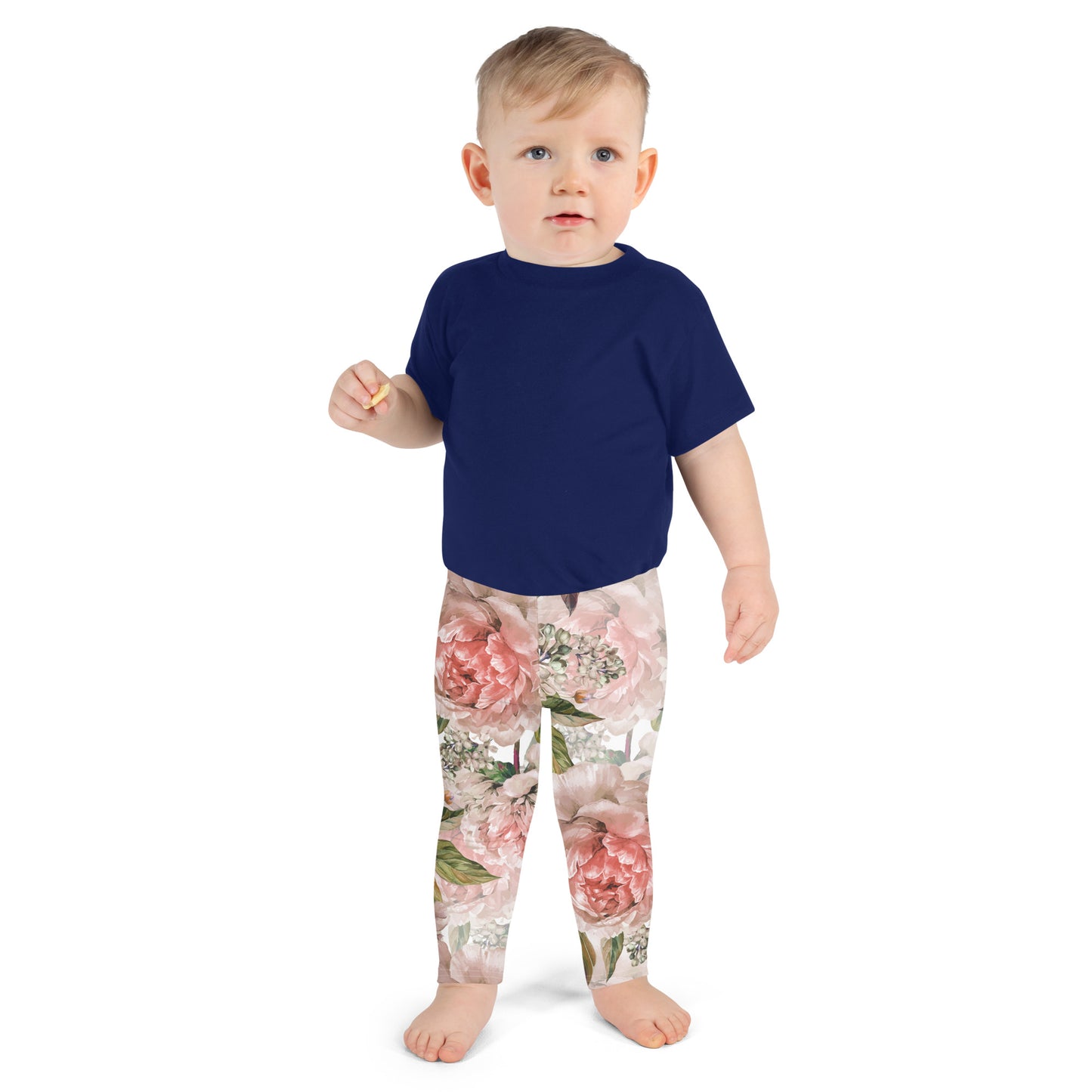 Oversized Floral All-Over Print Kid's Leggings