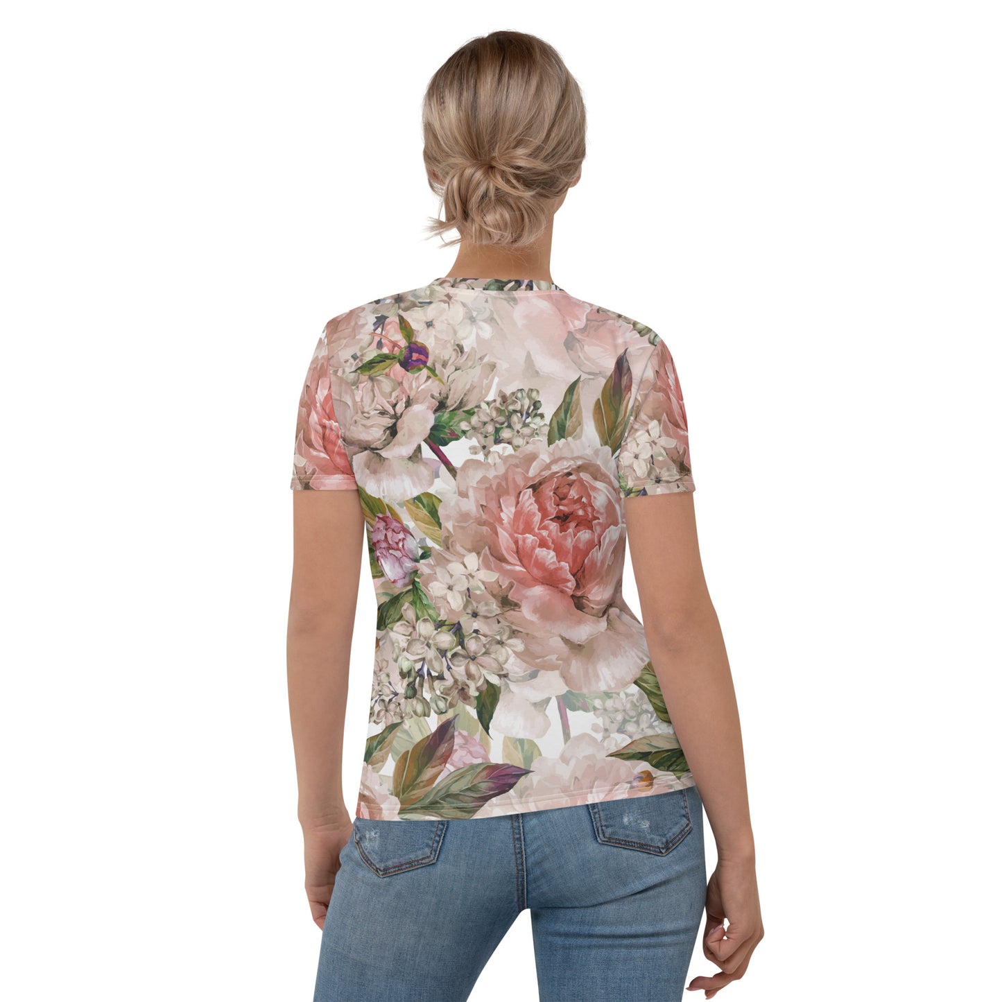 Floral All-Over Print Women's T-Shirt