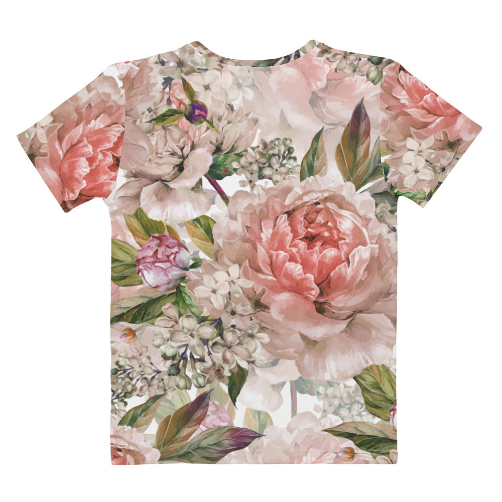 Floral All-Over Print Women's T-Shirt