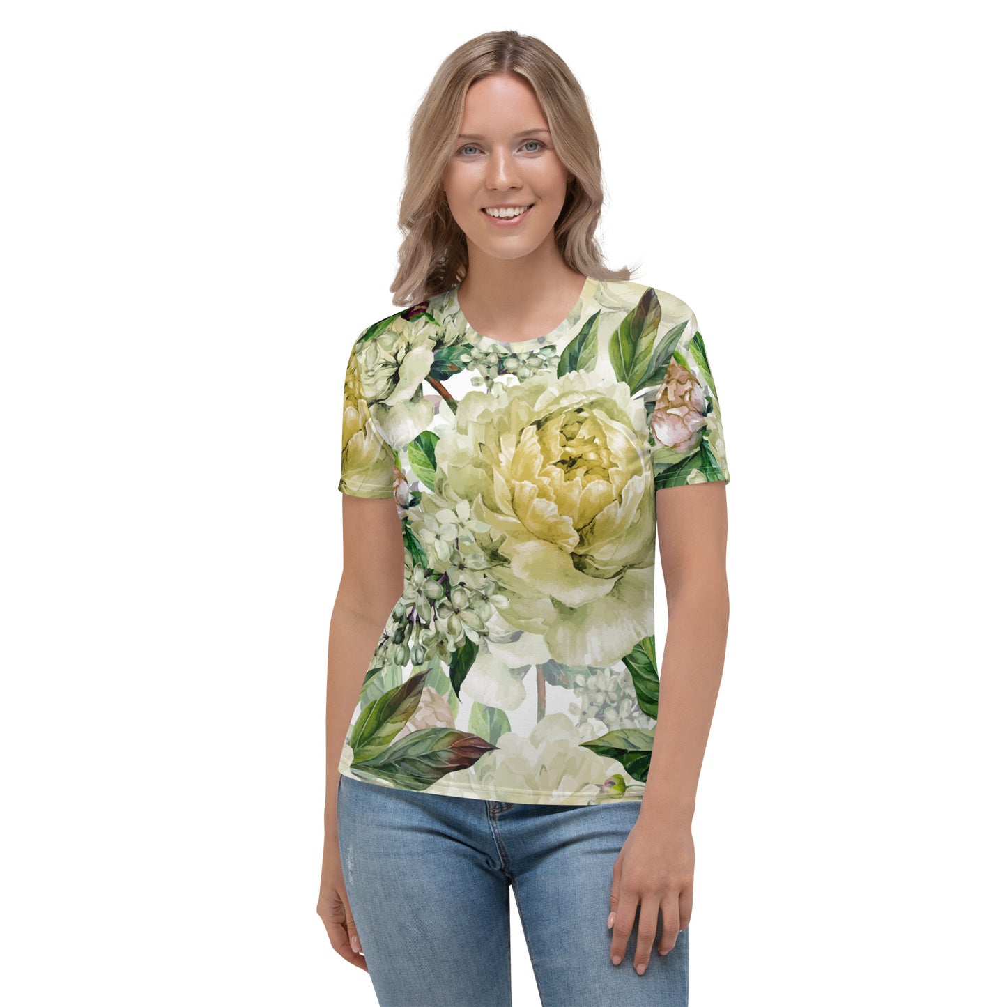 Floral All-Over Print Women's T-Shirt