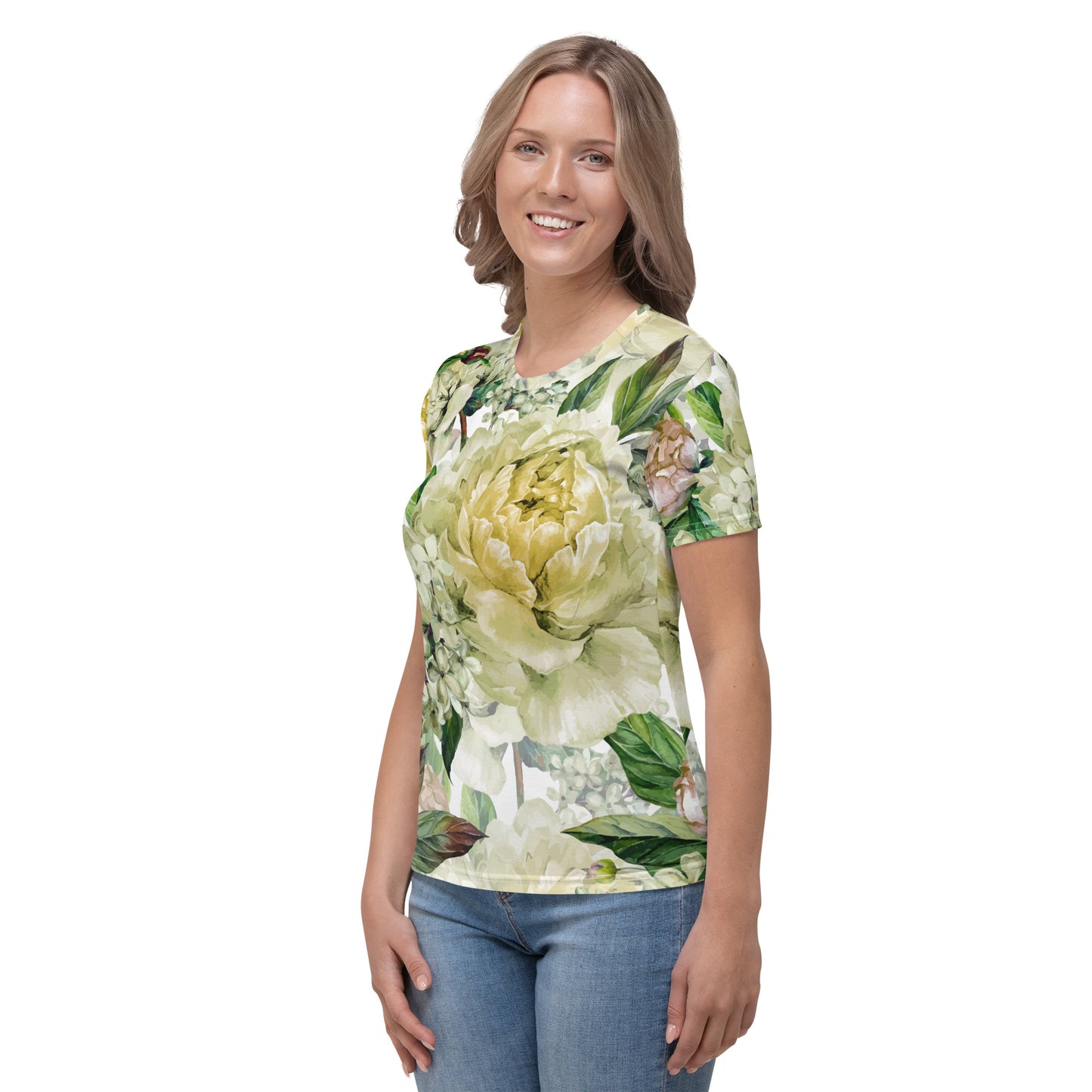 Floral All-Over Print Women's T-Shirt