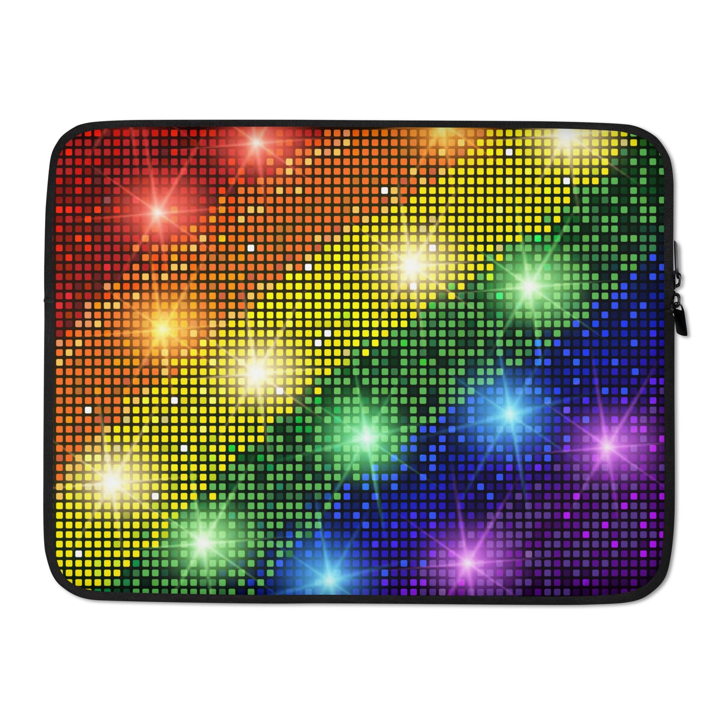 Gay Pride Rainbow Laptop Case Multicoloured Case All-Over Print Sparkling Laptop Case