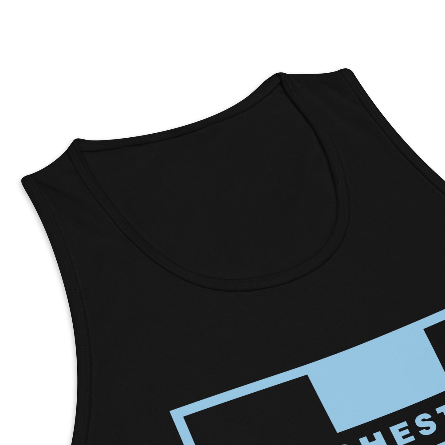 Manchester Is Blue Tank Top Funny Manchester City Football Supporter Mens Premium Tank Top