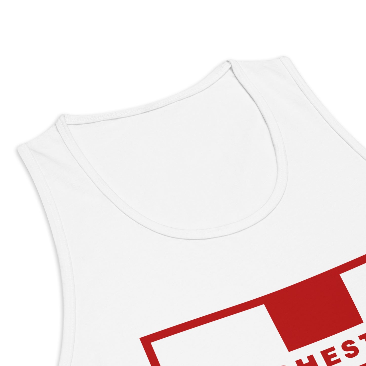 Manchester Is Red Tank Top Funny Manchester United Football Supporter Mens Premium Tank Top