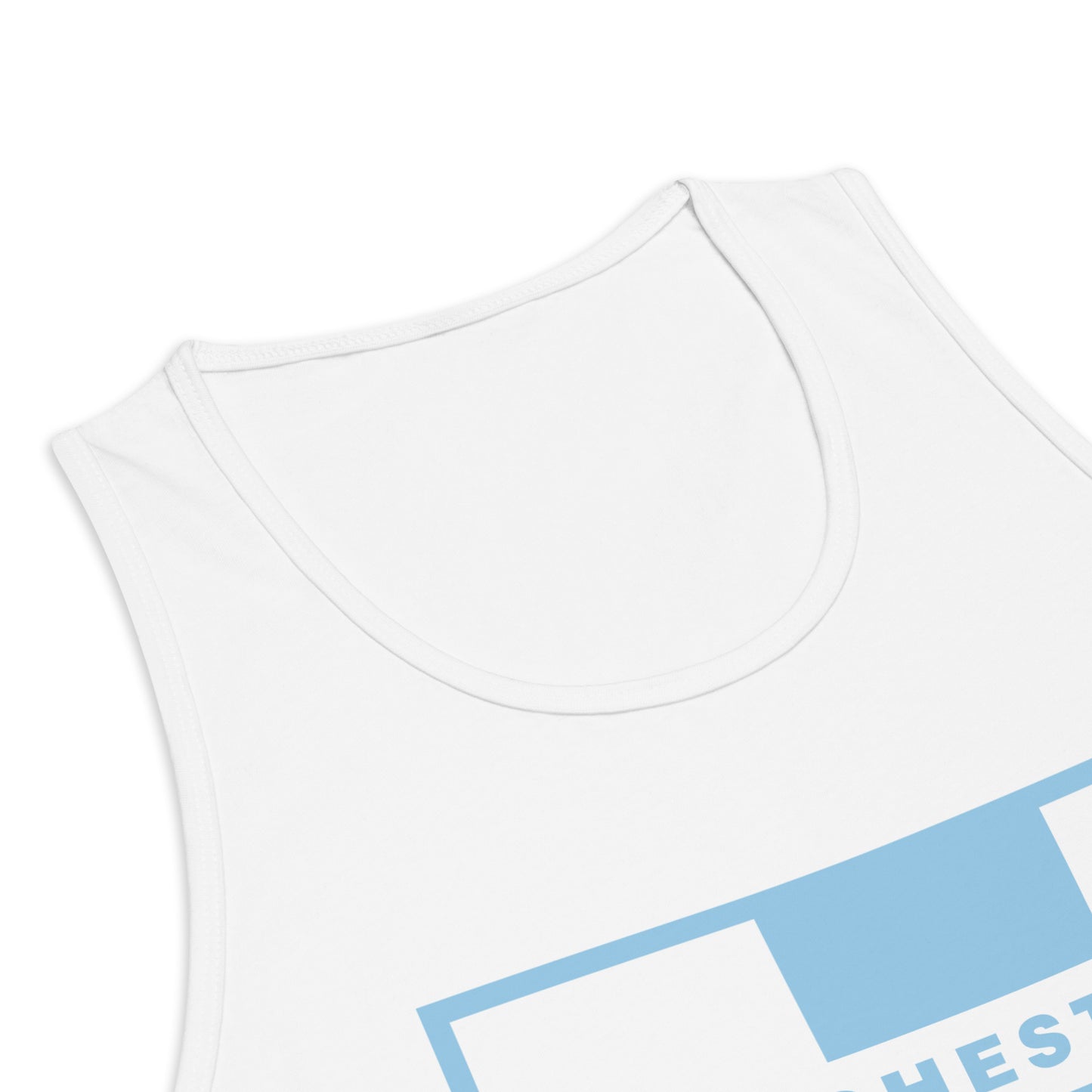 Manchester Is Blue Tank Top Funny Manchester City Football Supporter Mens Premium Tank Top