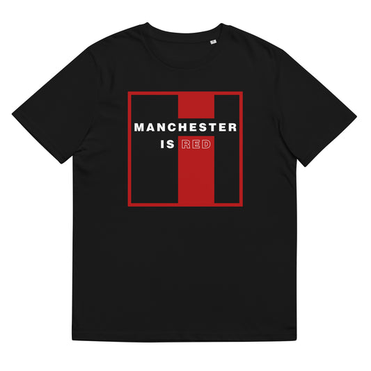 Manchester Is Red TShirt Funny Man United Football Supporter T-Shirt