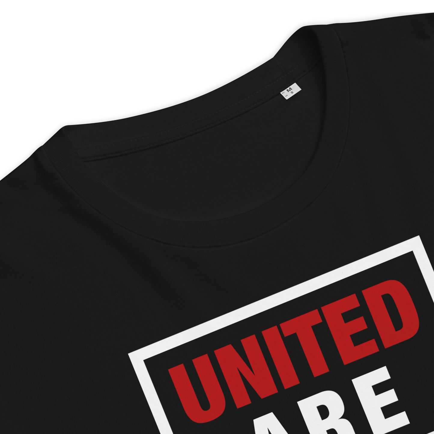 United Are Back TShirt Funny Manchester United Football Supporter Organic Cotton T-Shirt