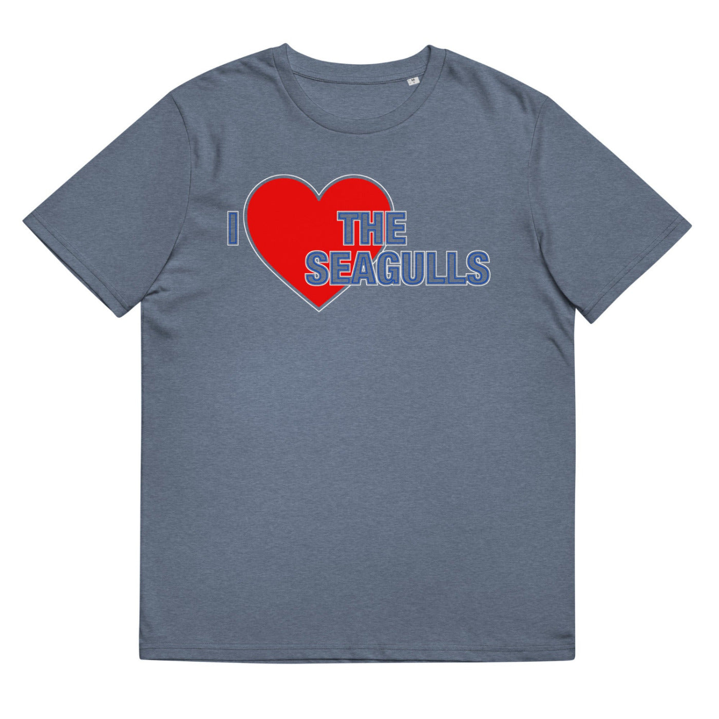 Brighton TShirt I Love The Seagulls TShirt Unisex Organic Cotton T-Shirt