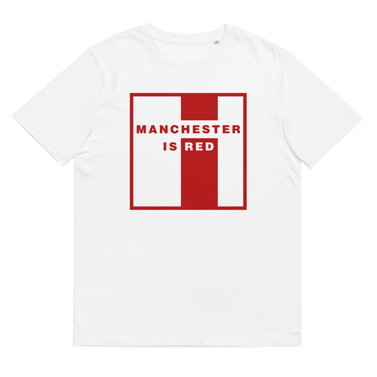 Manchester Is Red TShirt Funny Man United Football Supporter T-Shirt