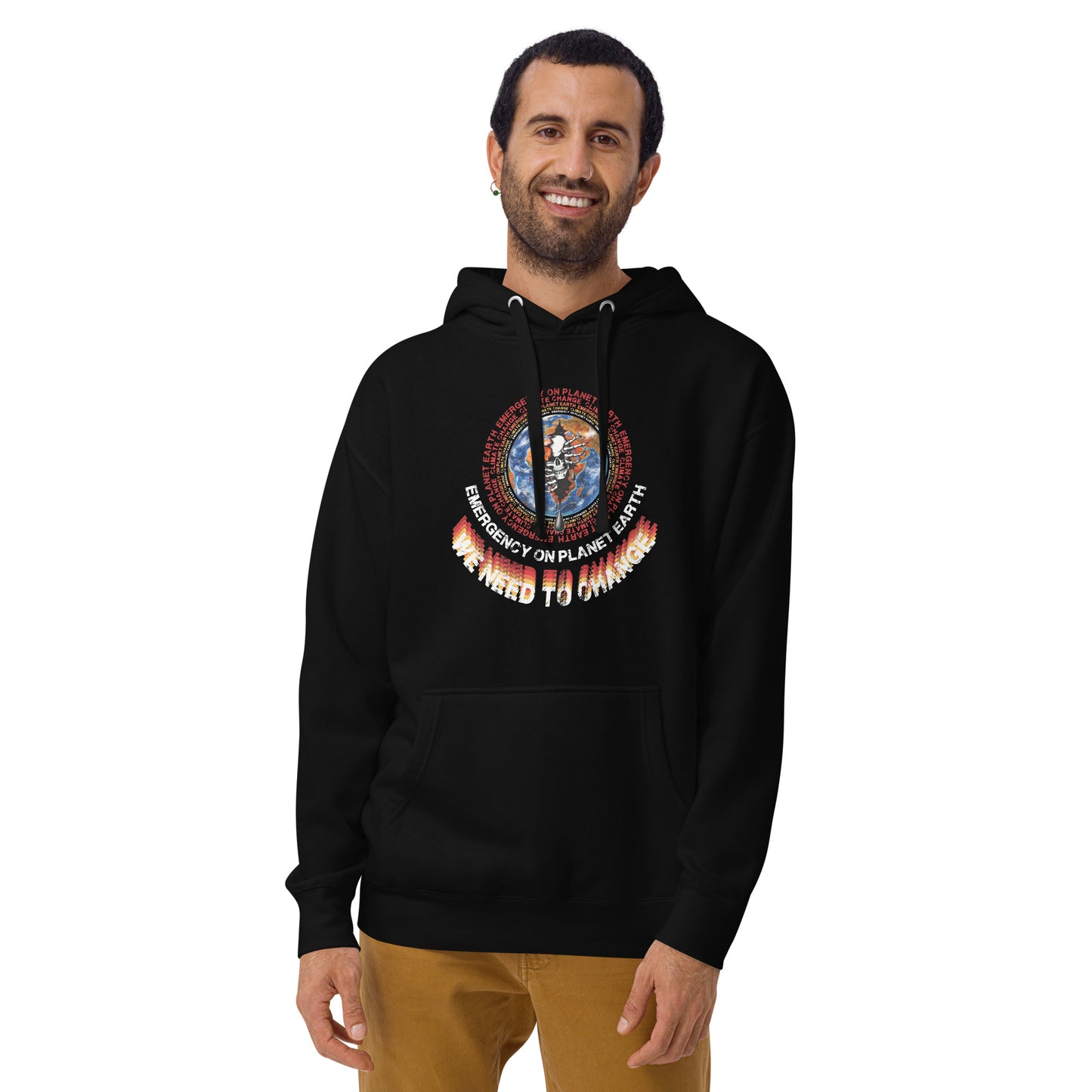 Climate Change Hoodie Emergency On Planet Earth Hoodie Unisex Premium Hoodie