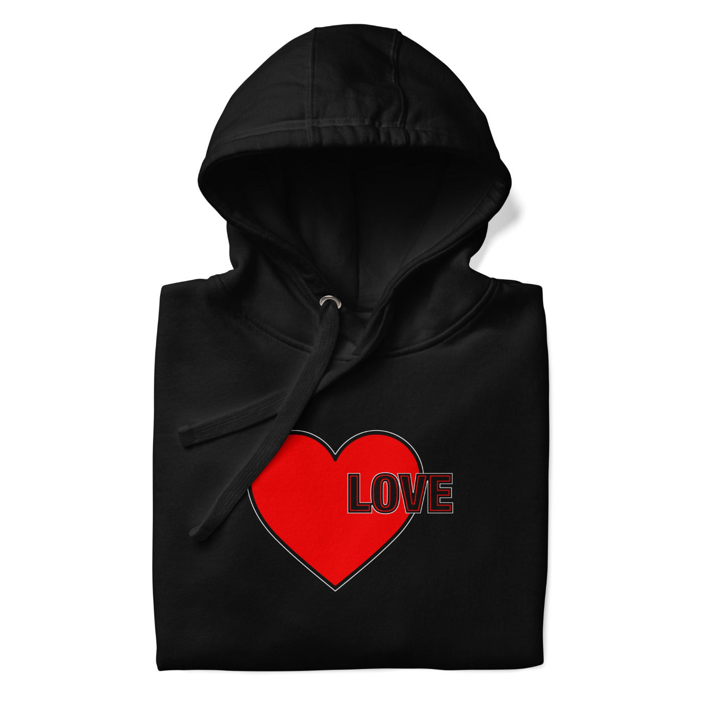 Love Is The Message Hoodie Just Love Premium Unisex Cotton Hoodie