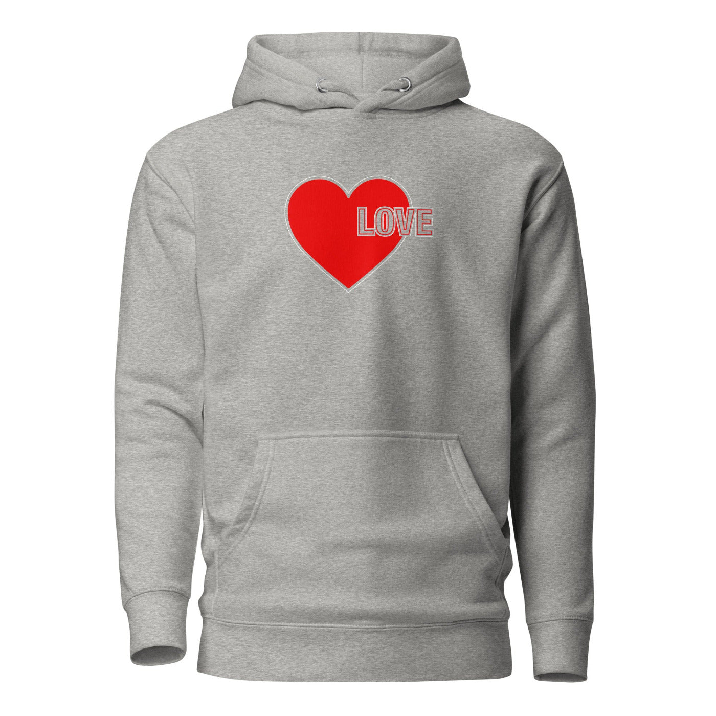 Love Is The Message Hoodie Just Love Premium Unisex Cotton Hoodie