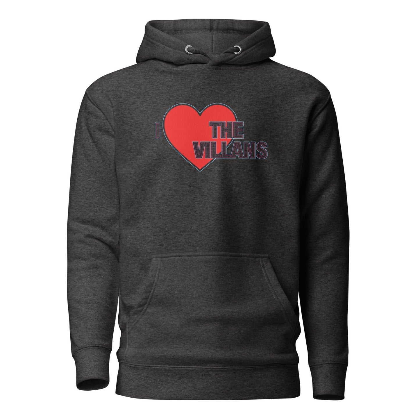 Aston Villa Hoodie I Love The Villans Hoodie Premium Unisex Cotton Pullover Hoodie