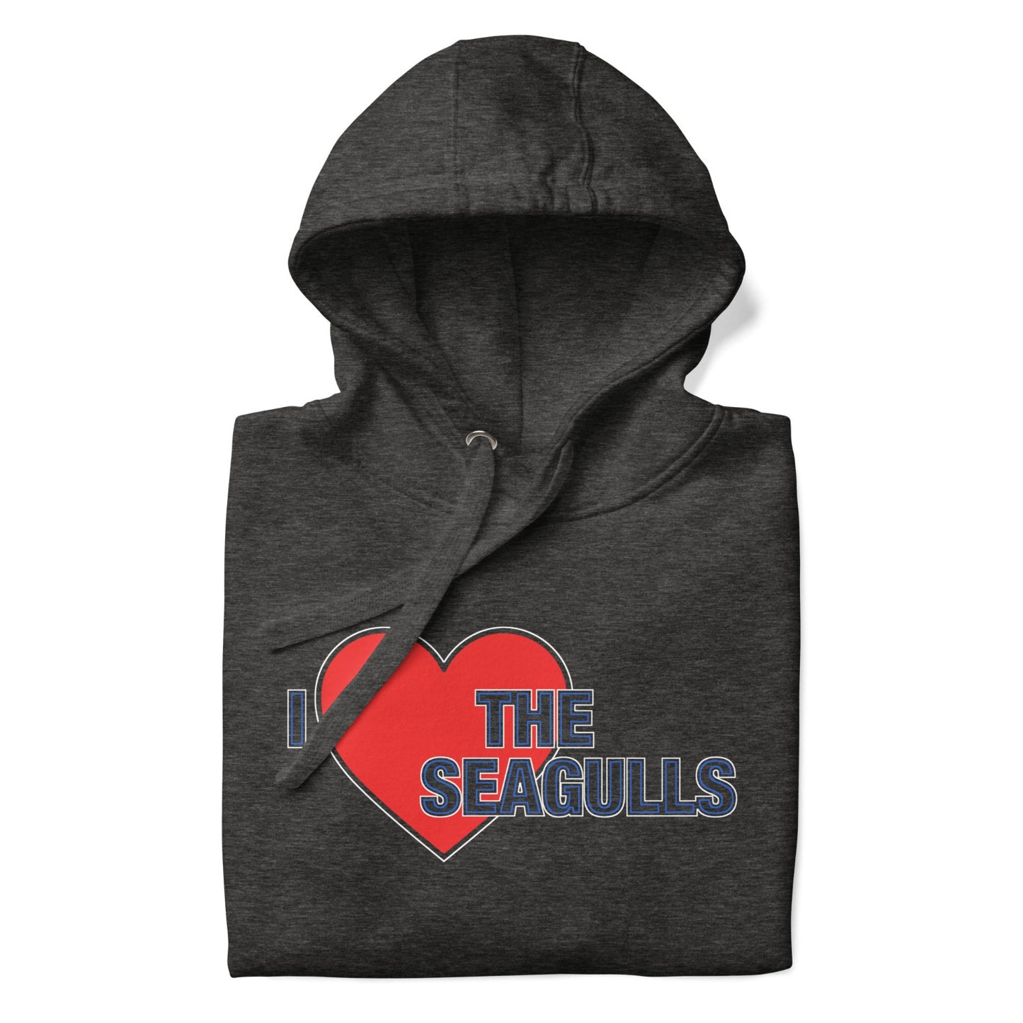 Brighton Hoodie I Love The Seagulls Hoodie Unisex Cotton Pullover Hoodie