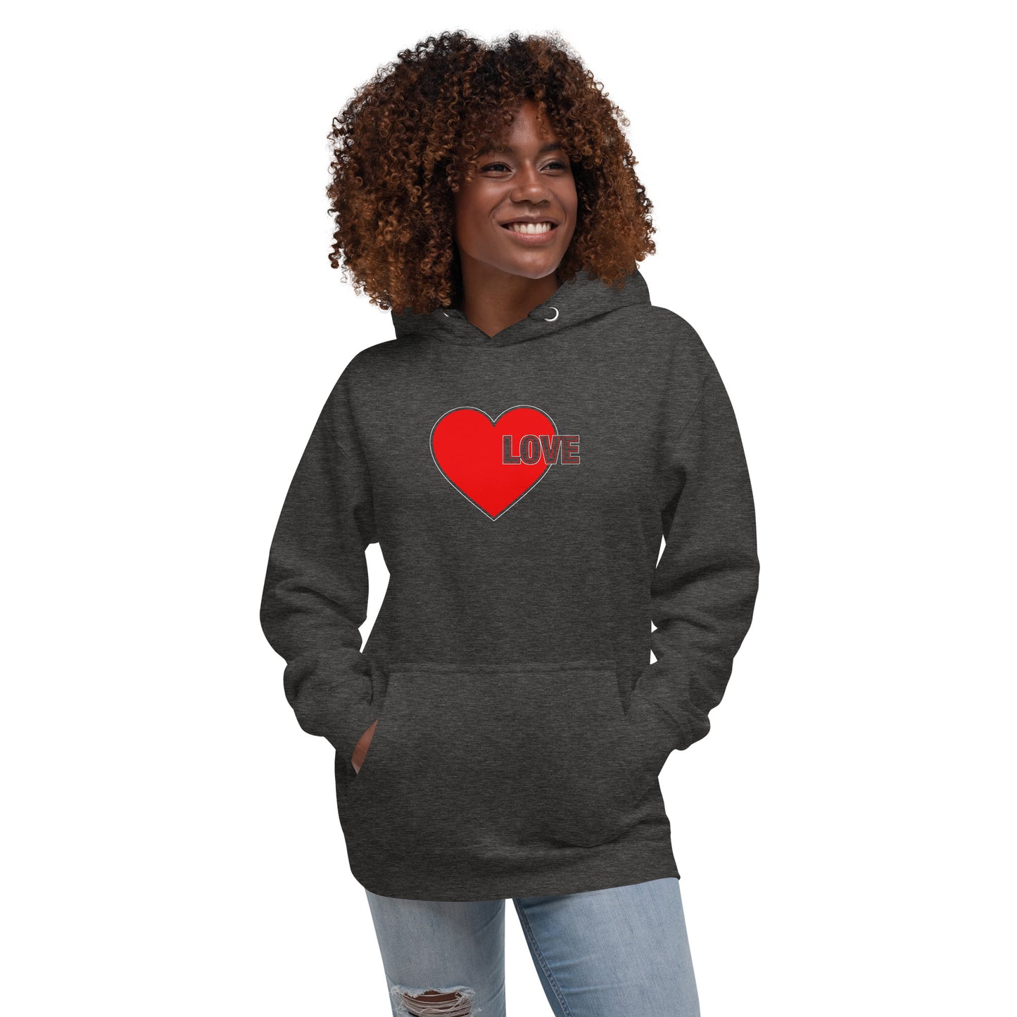 Love Is The Message Hoodie Just Love Premium Unisex Cotton Hoodie