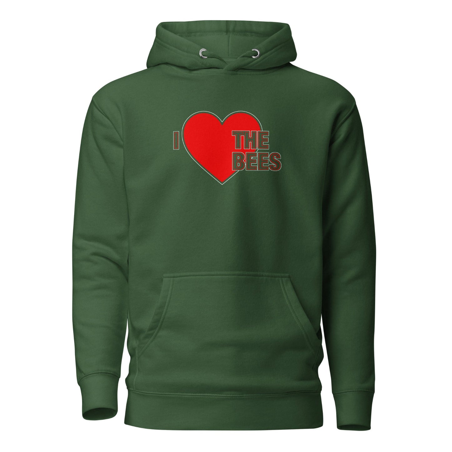 Brentford Hoodie I Love The Bees Hoodie Premium Unisex Cotton Pullover Hoodie