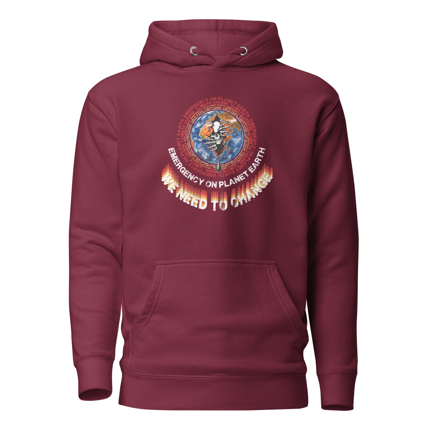 Climate Change Hoodie Emergency On Planet Earth Hoodie Unisex Premium Hoodie