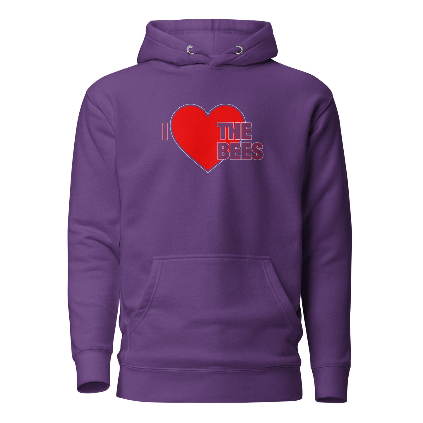 Brentford Hoodie I Love The Bees Hoodie Premium Unisex Cotton Pullover Hoodie