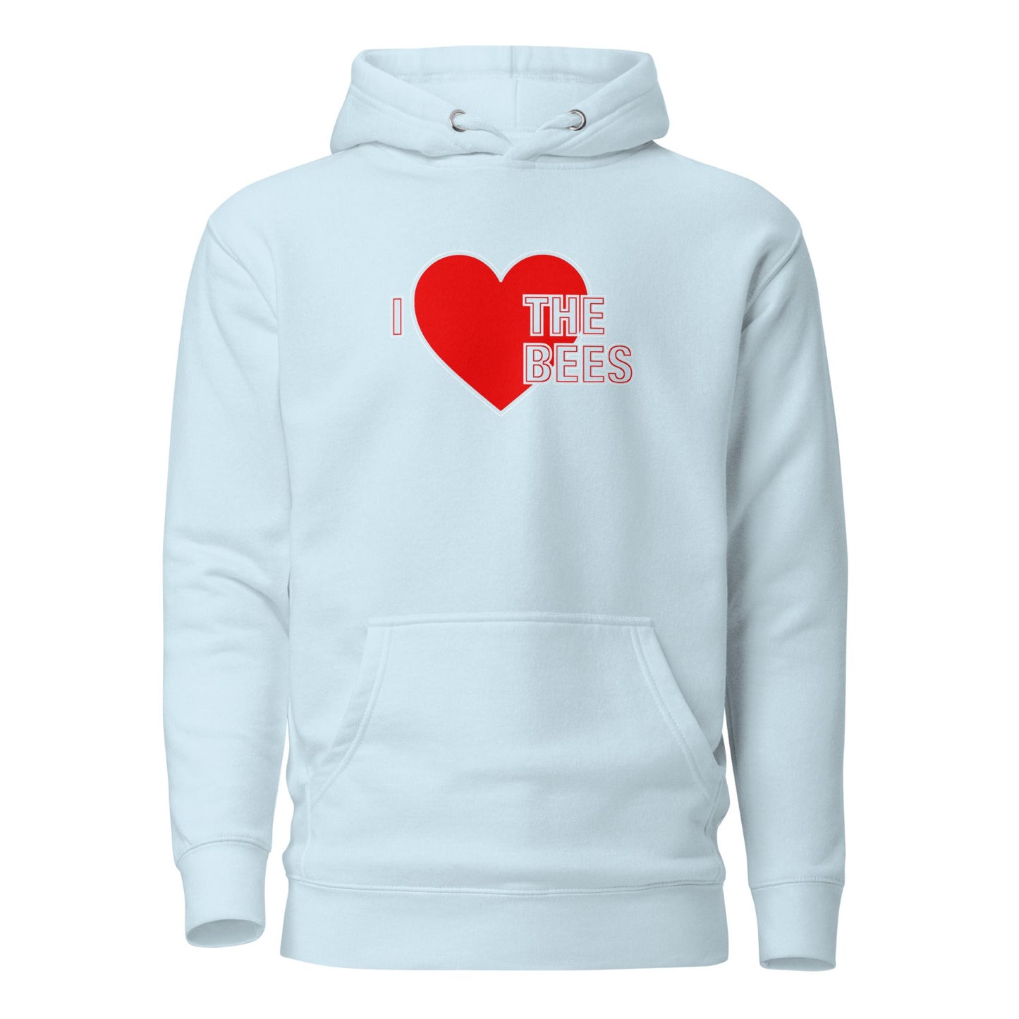 Brentford Hoodie I Love The Bees Hoodie Premium Unisex Cotton Pullover Hoodie