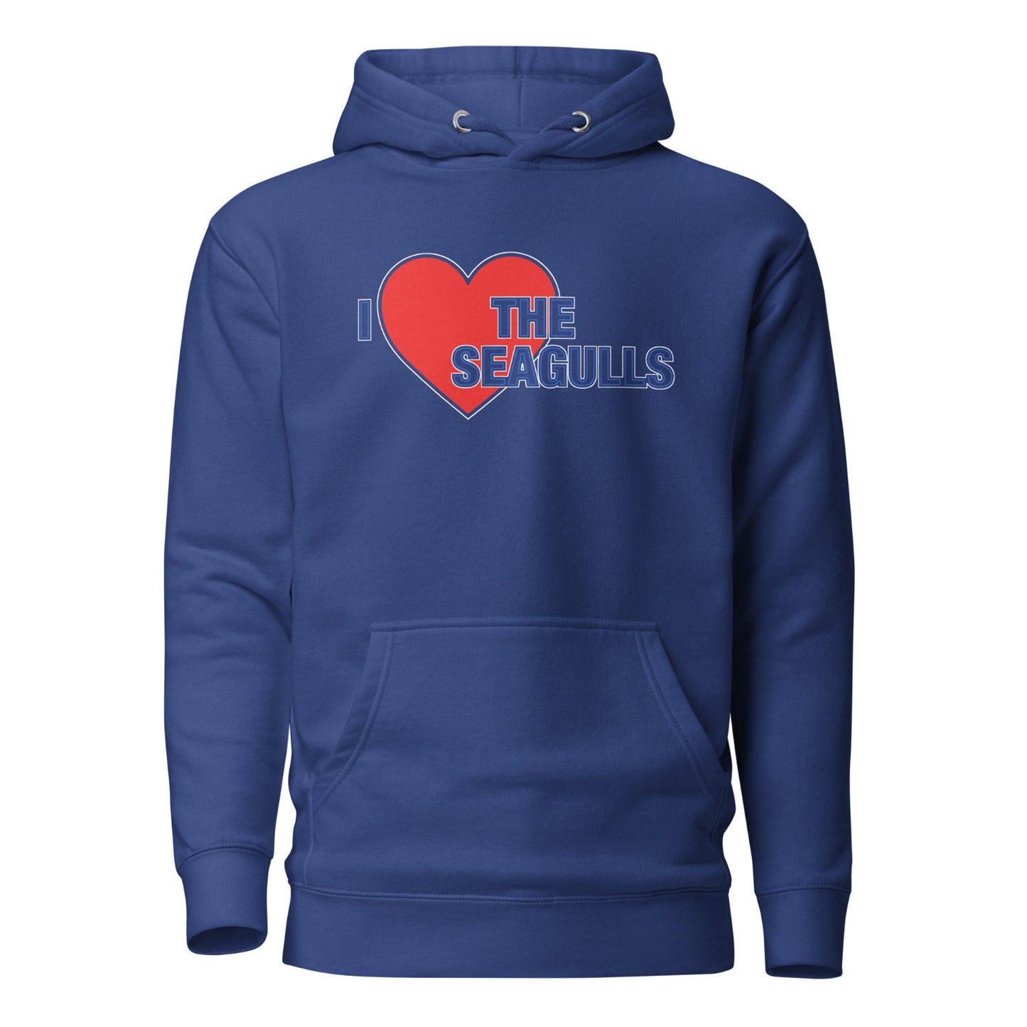 Brighton Hoodie I Love The Seagulls Hoodie Unisex Cotton Pullover Hoodie