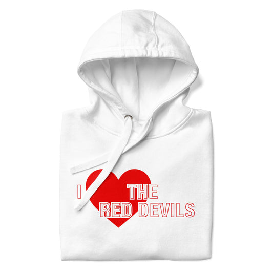 i love the red devils hoodie. manchester united hoodie