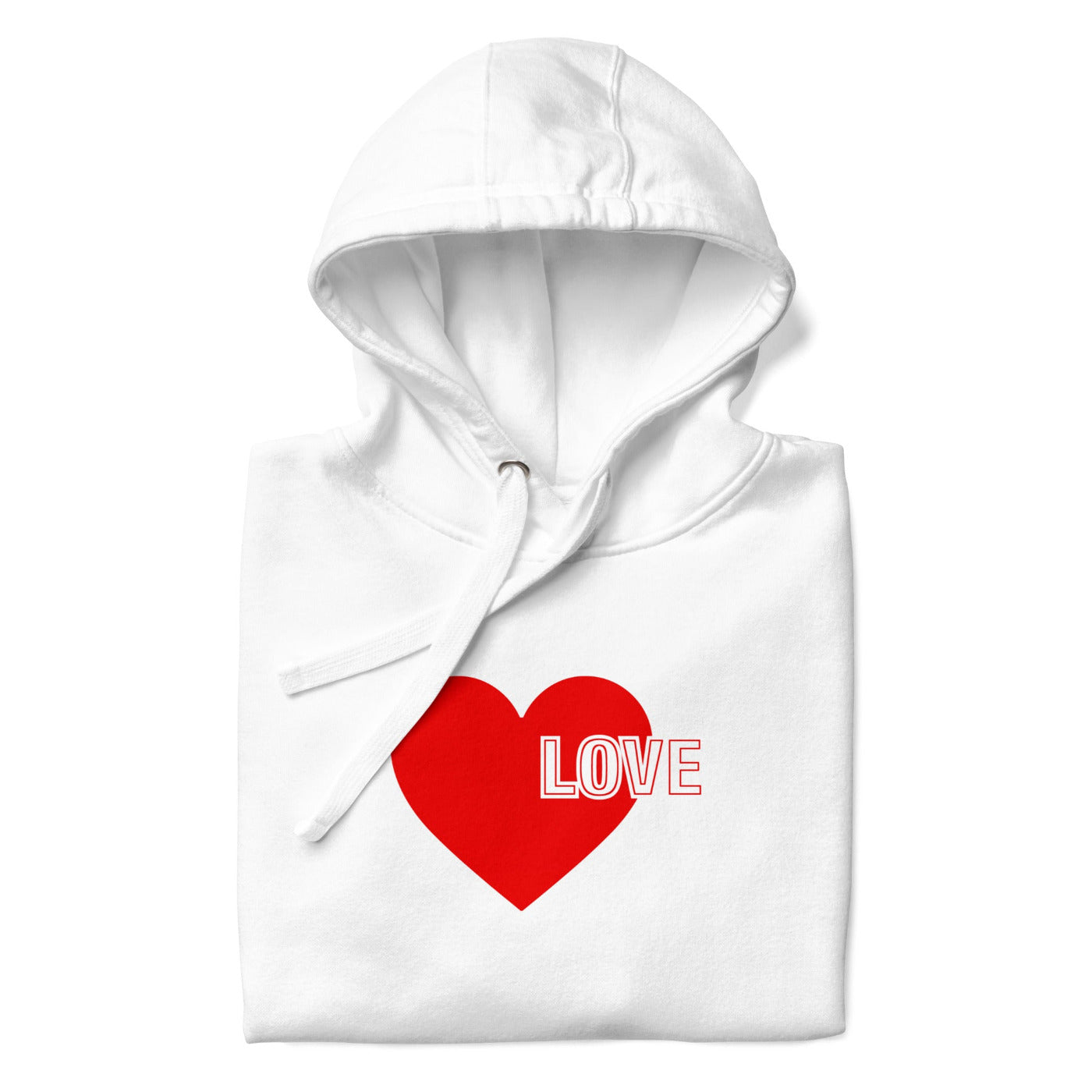 Love Is The Message Hoodie Just Love Premium Unisex Cotton Hoodie