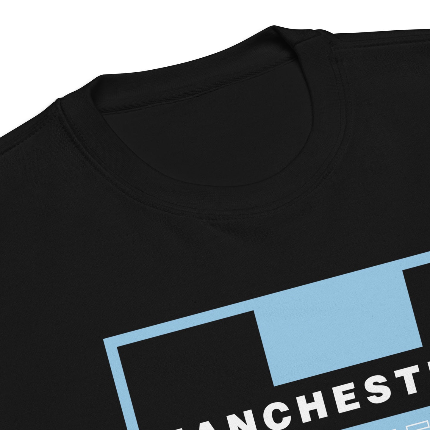 Manchester Is Blue Sweatshirt Manchester City Funny Football Supporter Premium Unisex Sweatshirt