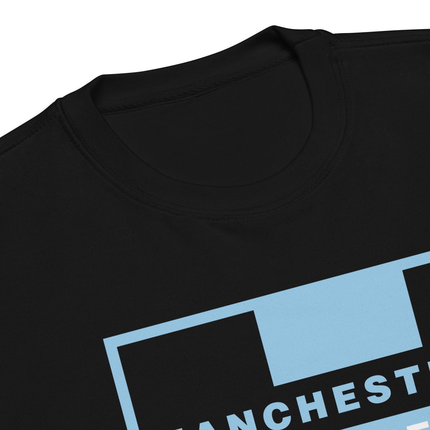 Manchester Is Blue Sweatshirt Manchester City Funny Football Supporter Premium Unisex Sweatshirt