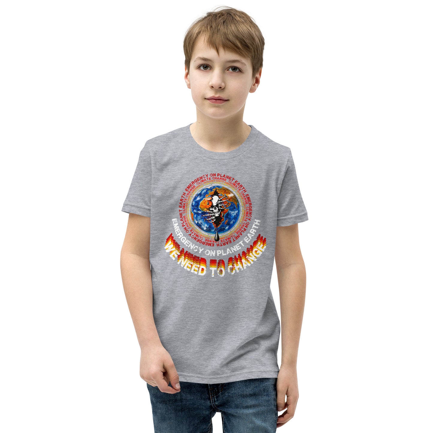 Climate Change TShirt Emergency On Planet Earth Shirt Unisex Kids T-Shirt