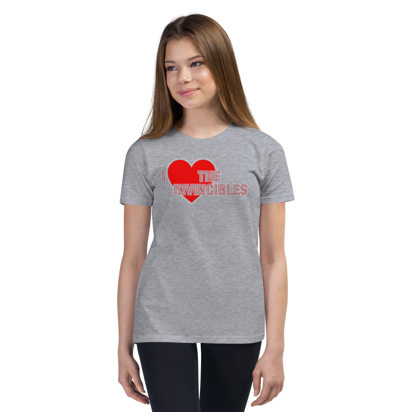 Arsenal T-Shirt I Love The Invincibles TShirt Unisex Children's Cotton T-Shirt