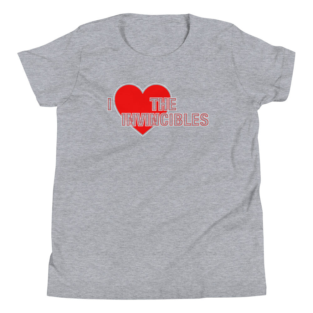 children's i love the invincibles tshirt. i love arsenal shirt. the gunners t-shirt