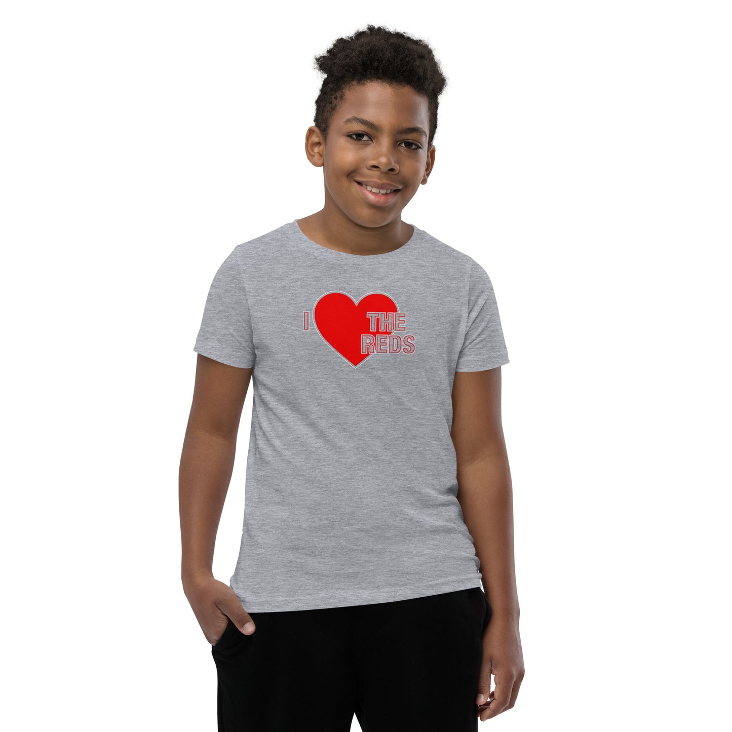 Liverpool T-Shirt I Love The Reds TShirt Unisex Children's & Youth T-Shirt