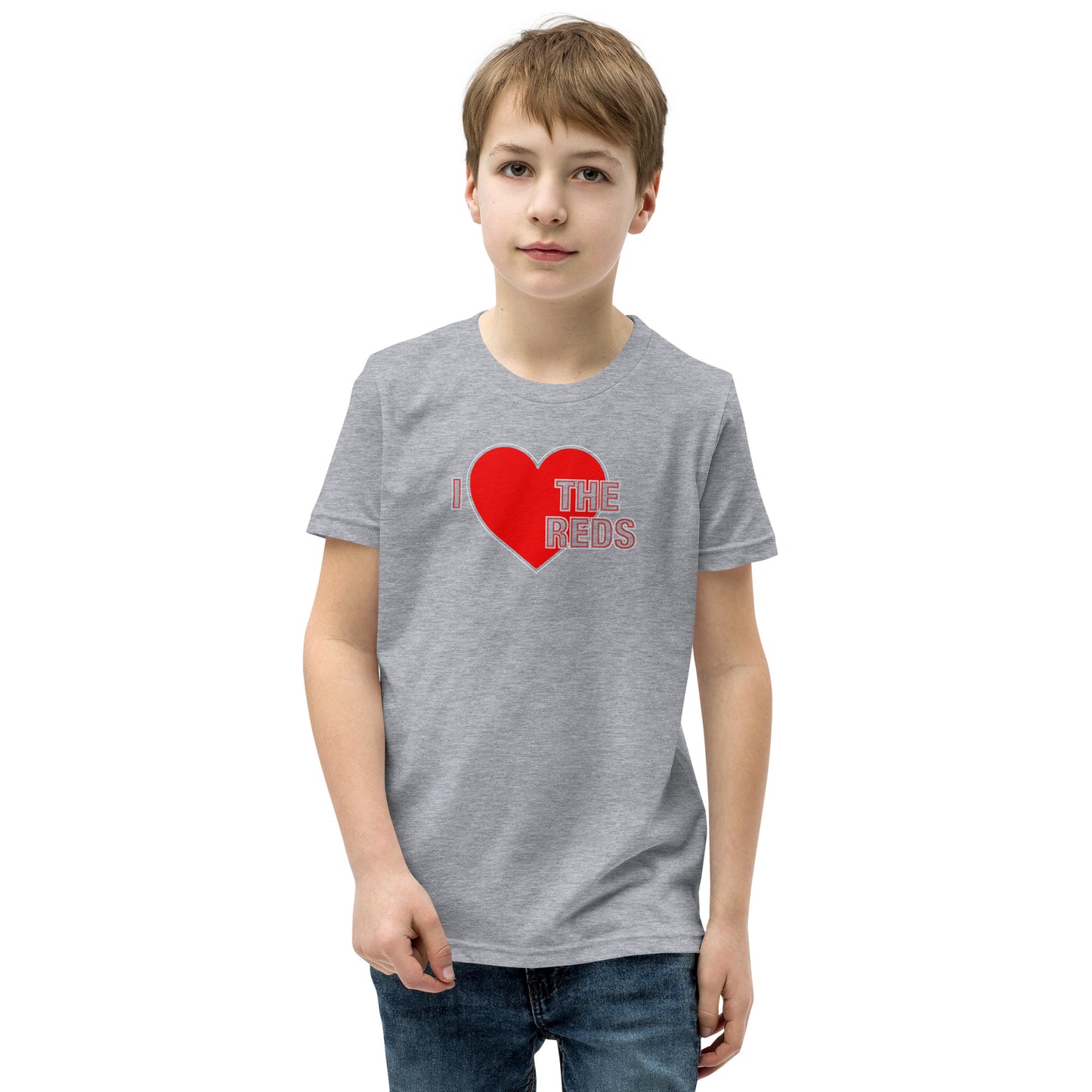 Liverpool T-Shirt I Love The Reds TShirt Unisex Children's & Youth T-Shirt