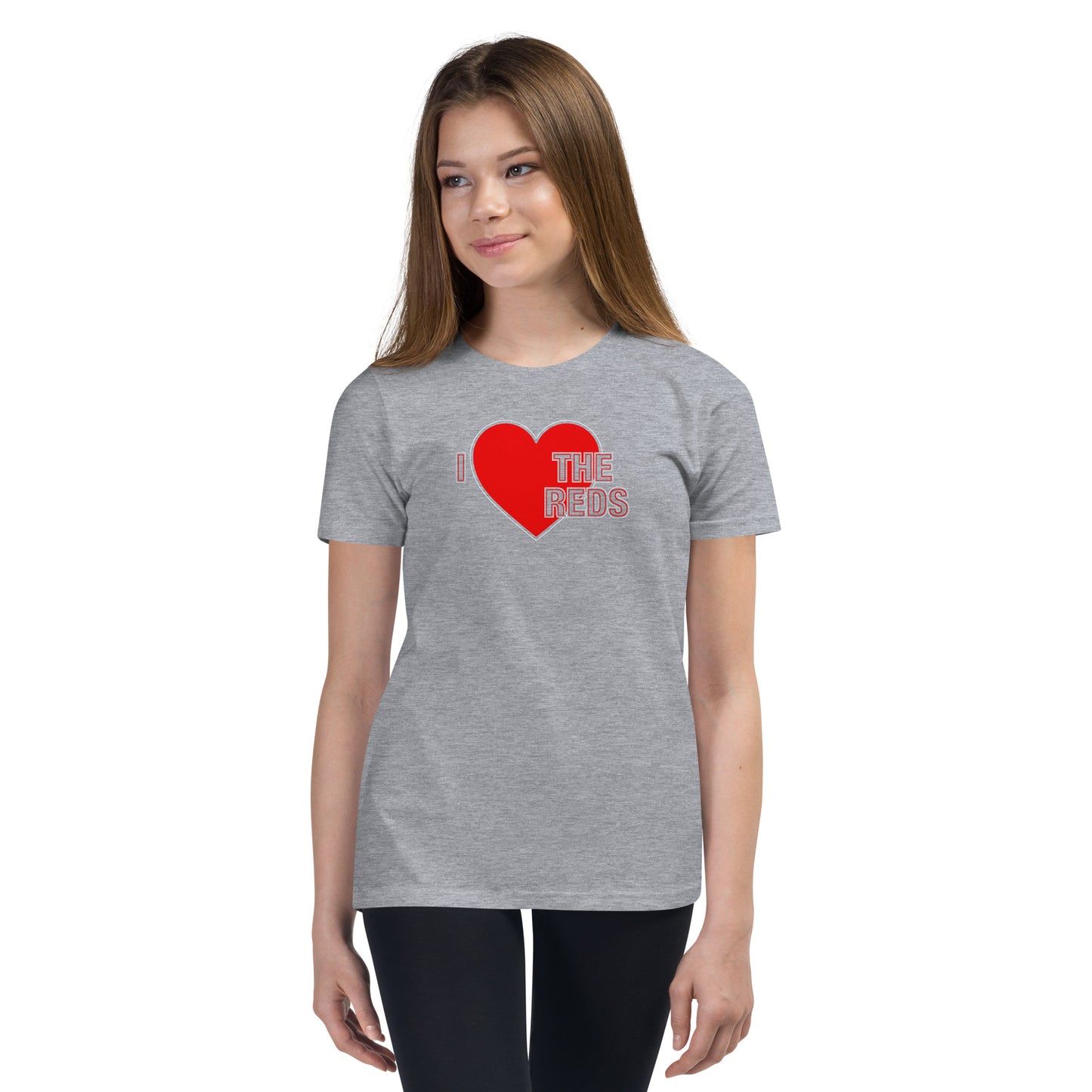 Liverpool T-Shirt I Love The Reds TShirt Unisex Children's & Youth T-Shirt