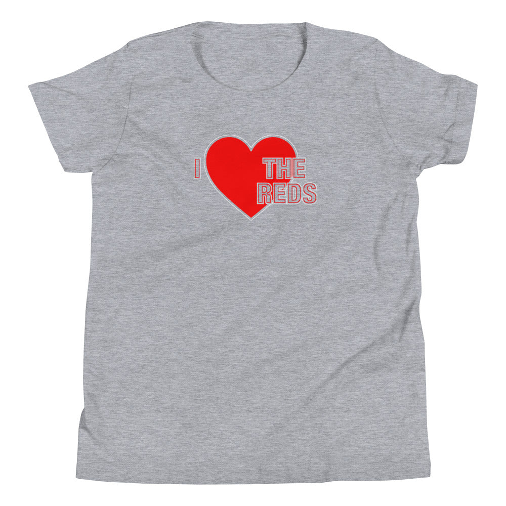 Liverpool T-Shirt I Love The Reds TShirt Unisex Children's & Youth T-Shirt