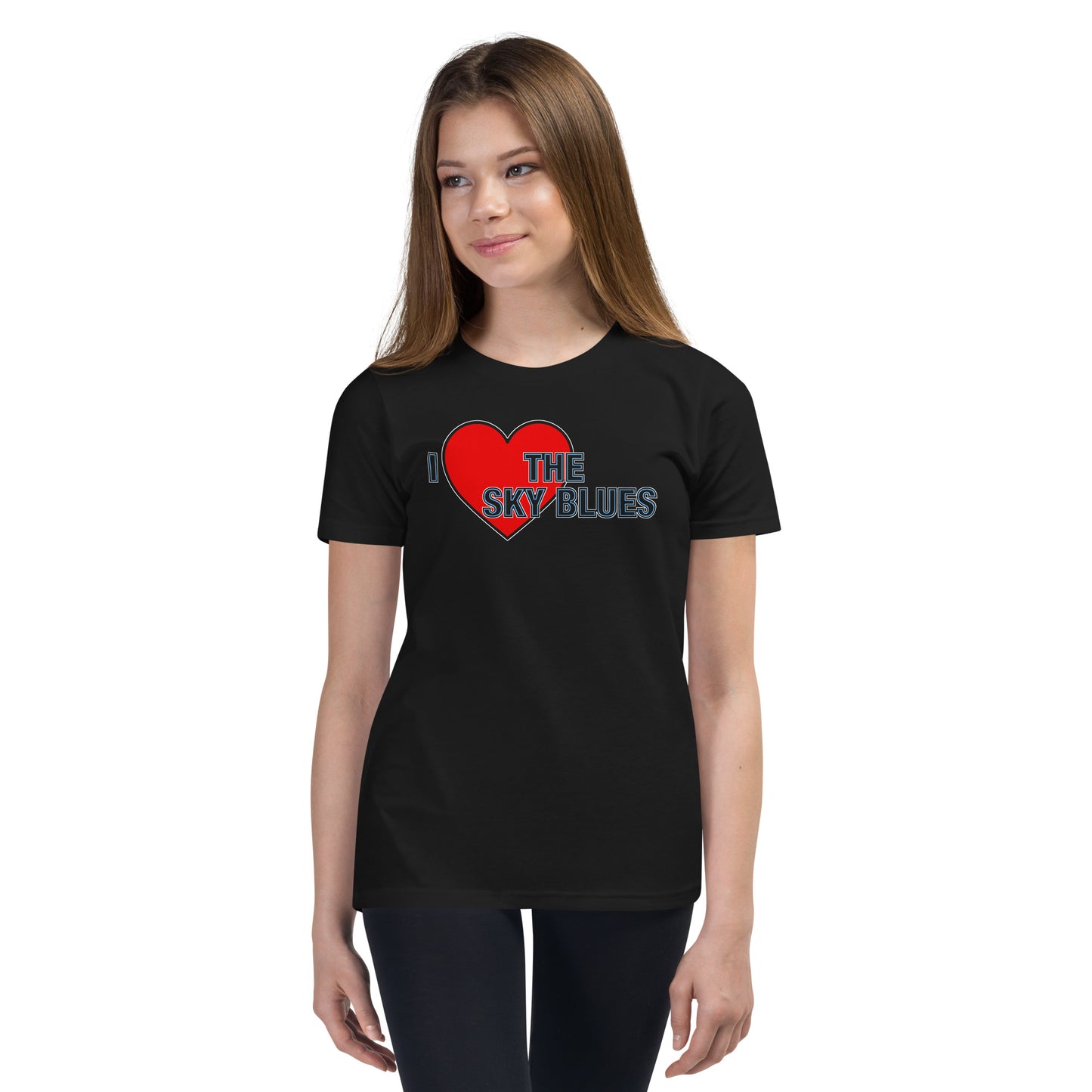 Manchester City Shirt I Love The Sky Blues TShirt Unisex Children's T-Shirt