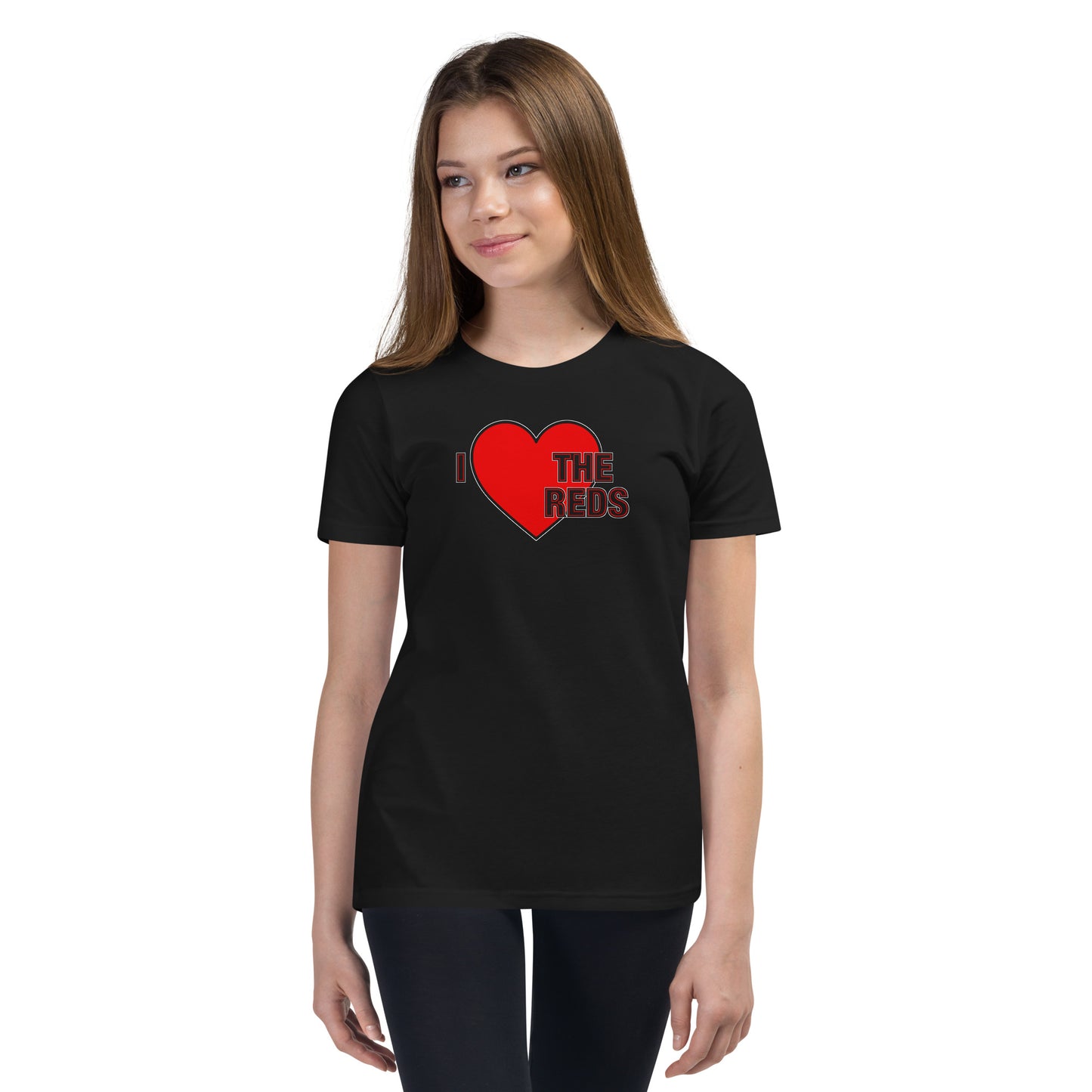 Liverpool T-Shirt I Love The Reds TShirt Unisex Children's & Youth T-Shirt