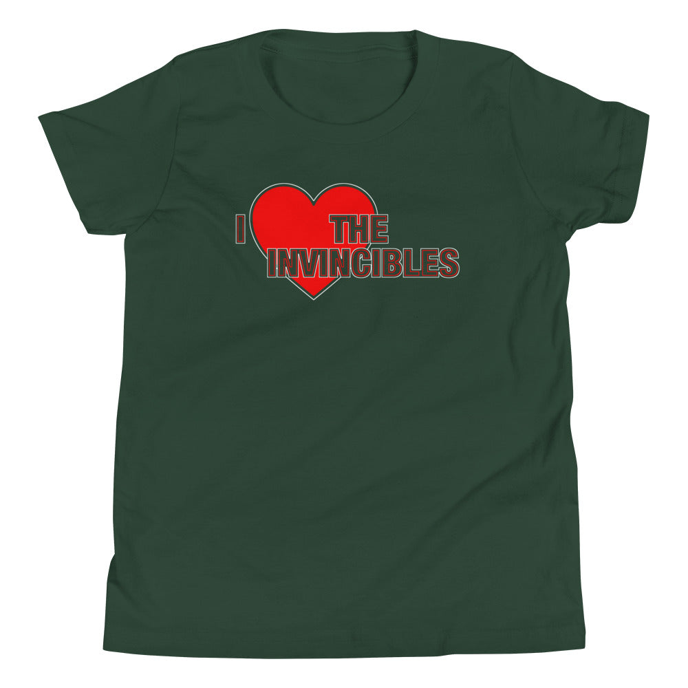 children's i love the invincibles tshirt. i love arsenal shirt. the gunners t-shirt