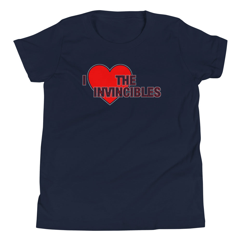 children's i love the invincibles tshirt. i love arsenal shirt. the gunners t-shirt