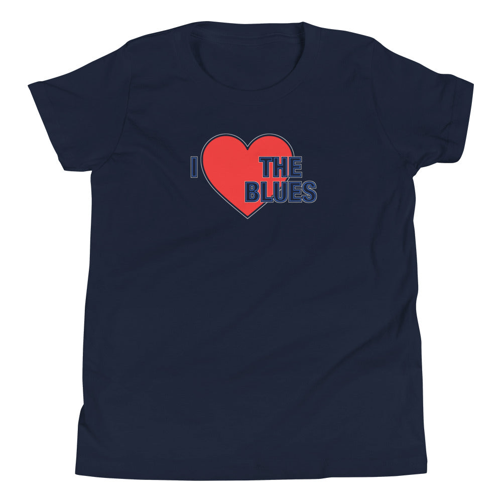 Chelsea T-Shirt I Love The Blues TShirt Unisex Children's & Youth T-Shirt