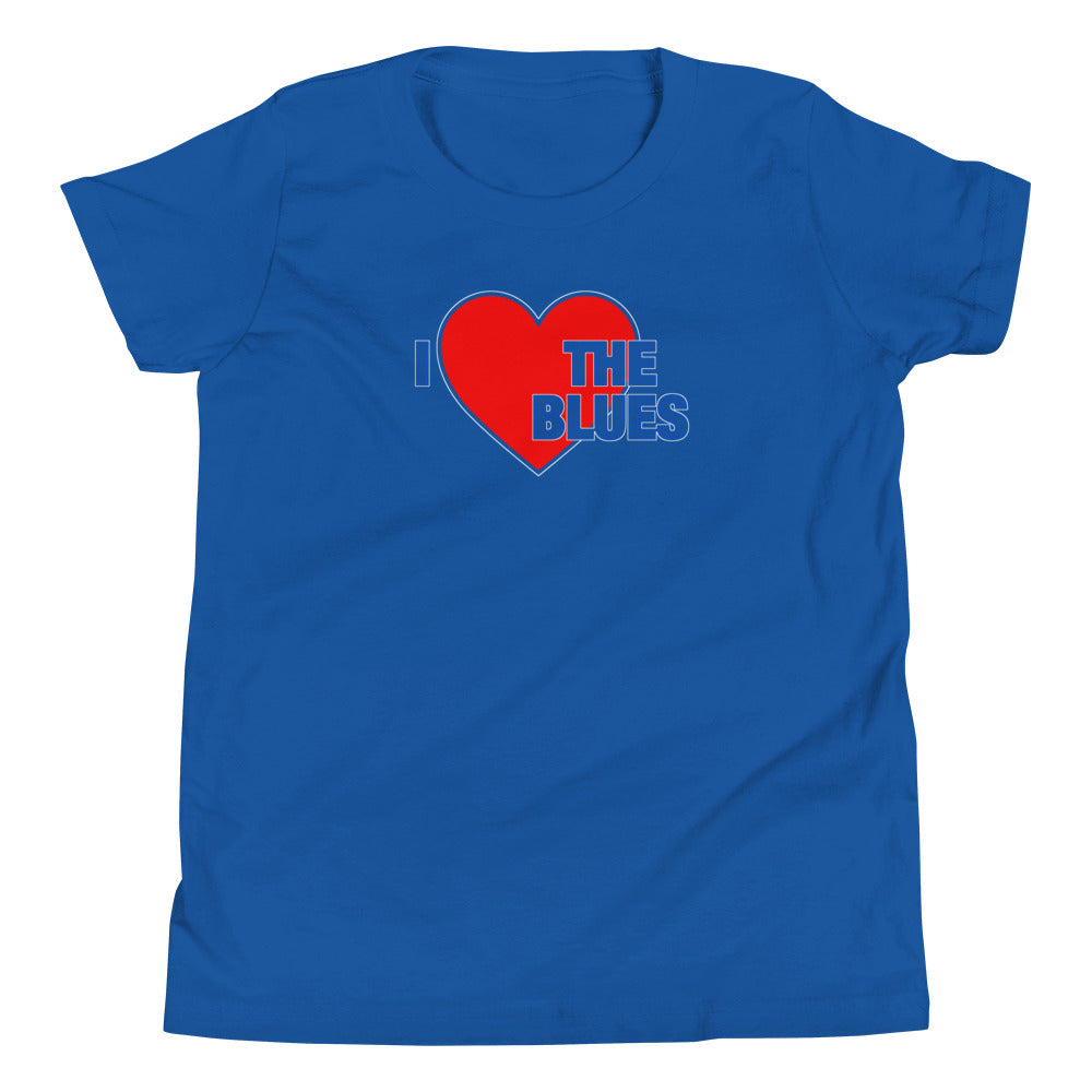 Chelsea T-Shirt I Love The Blues TShirt Unisex Children's & Youth T-Shirt