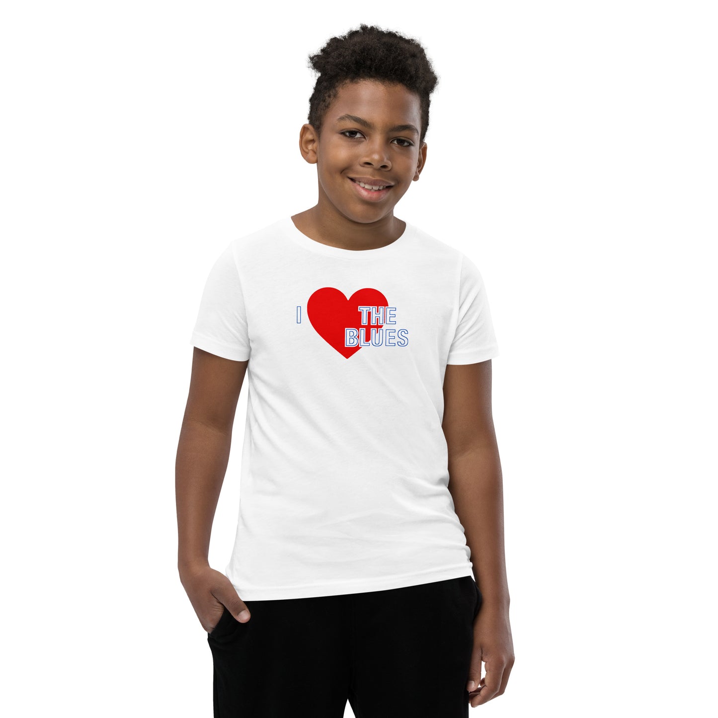 Chelsea T-Shirt I Love The Blues TShirt Unisex Children's & Youth T-Shirt