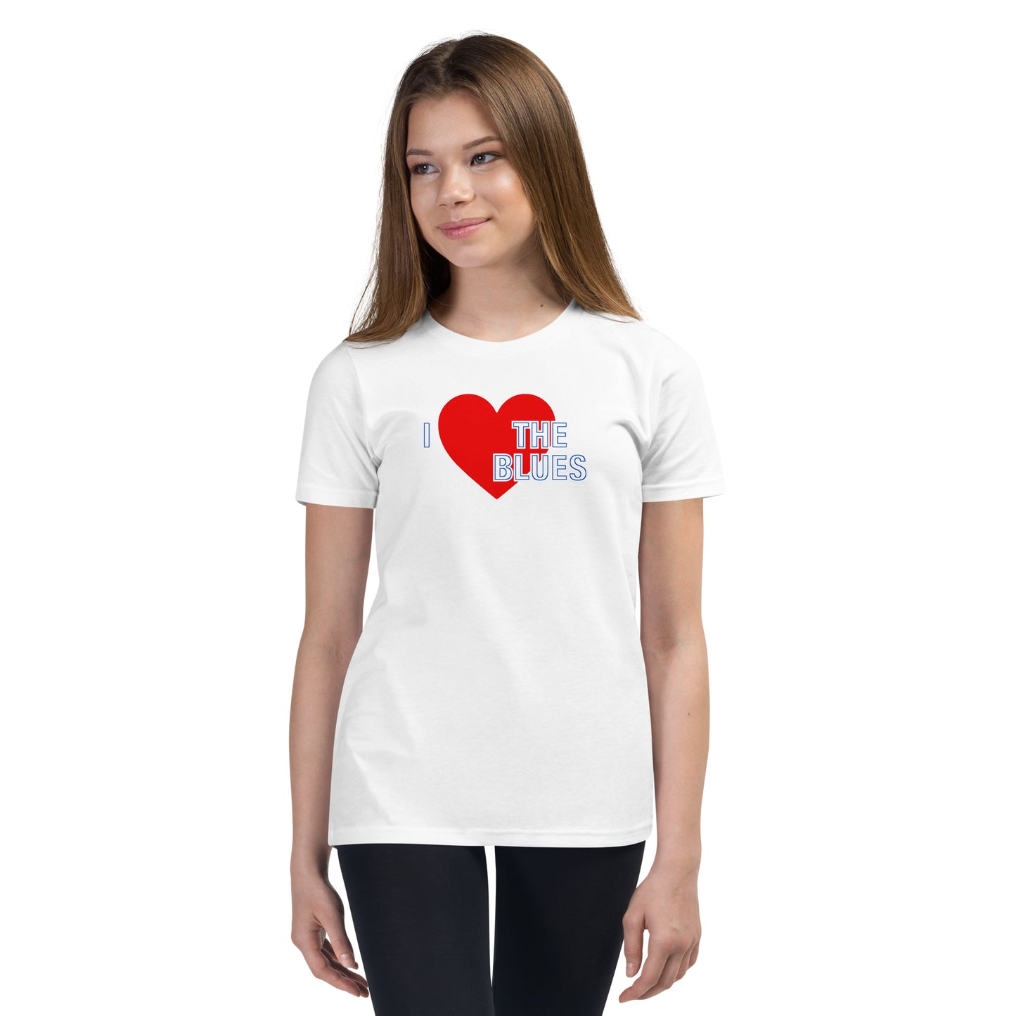 Chelsea T-Shirt I Love The Blues TShirt Unisex Children's & Youth T-Shirt