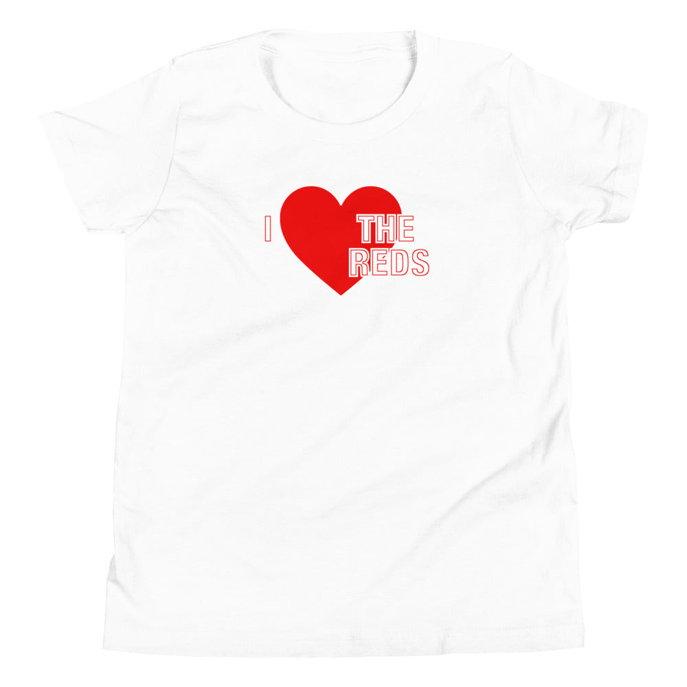 Liverpool T-Shirt I Love The Reds TShirt Unisex Children's & Youth T-Shirt